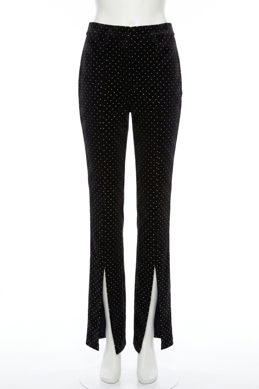 NEW FOR LOVE & LEMONS larissa flare pant in black